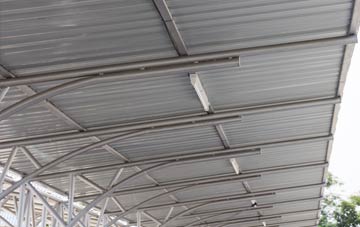 installing Woodhurst metal roofing