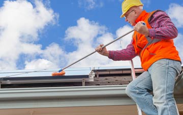 Woodhurst soft wash roof cleaning